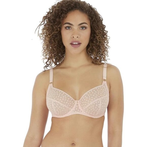 Freya AA5201ROR Starlight Underwire Balcony Side Support Bra 32I Rosewater NWOT - Picture 1 of 5